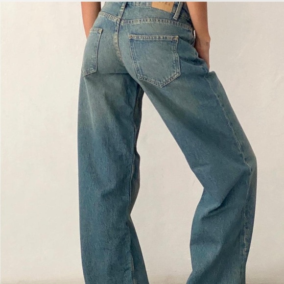 Motel Rocks Low Rise Parallel Jeans - Picture 3 of 3